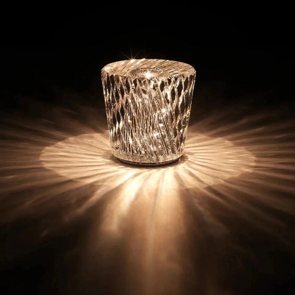 CrystalLuxe – Luksus Bordbelysning for Atmosfæriske Rom Luvikno