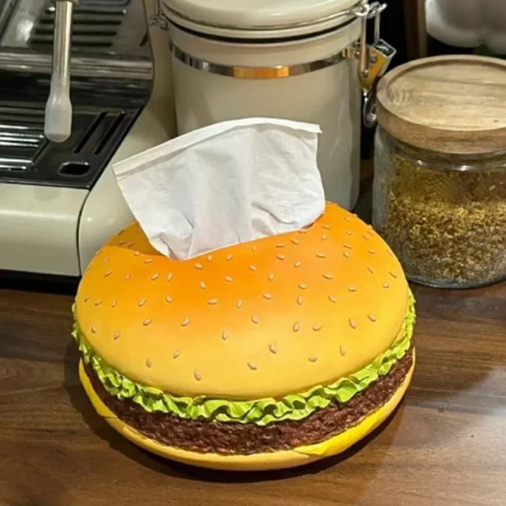 Hamburger Creative Tissue Holder | Luvikno