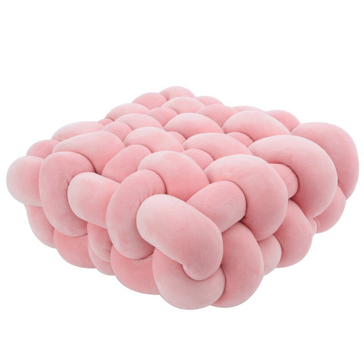 Knotted Ball Decorative Pillow | Luvikno