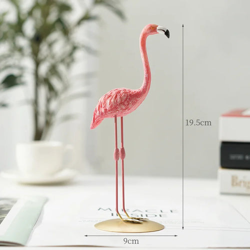 Flamora dekorativ flamingo figur – Eleganse og unik karakter for hjemmet Luvikno