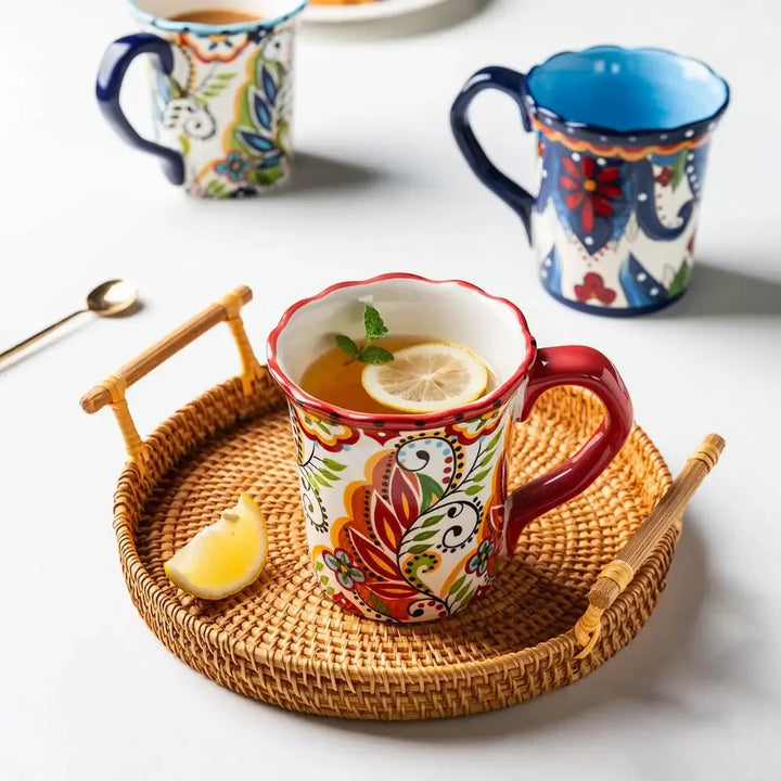 Bohemian Blossoms Kaffekopp | Luvikno