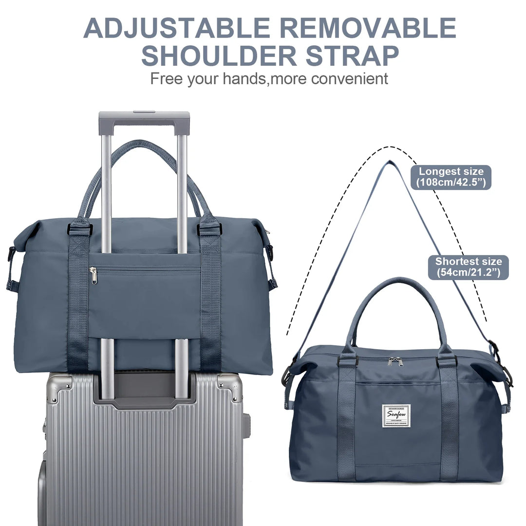 Luvikno | Aerovigo Reisebag Håndbagasje 40x20x25 | Stor Kapasitet | Helgetaske for Korte Turer | Flygodkjent Kabinbag