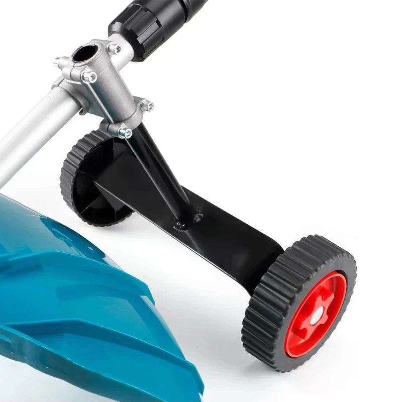 Luvikno | Universal Support Wheel TRIMNOVA EasyRoll | Høydejusterbar | Venner for rygg og armer | For plener og buskmaskiner