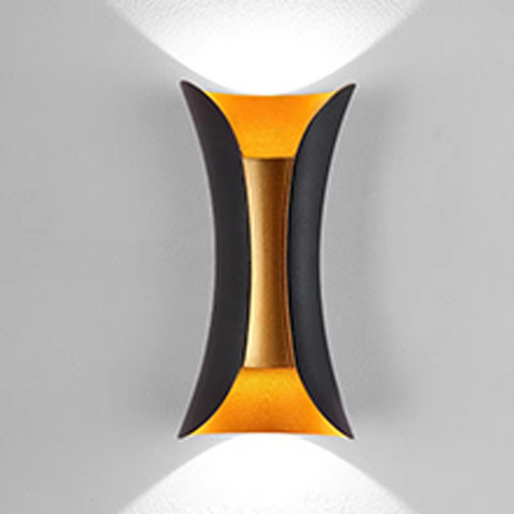 Moderne Dual-Tone LED Vegglampe – Vanntett & Minimalistisk for Innendørs & Utendørs Luvikno