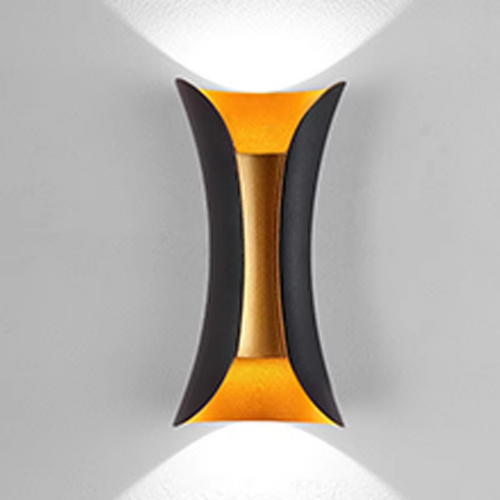 Moderne Dual-Tone LED Vegglampe – Vanntett & Minimalistisk for Innendørs & Utendørs Luvikno