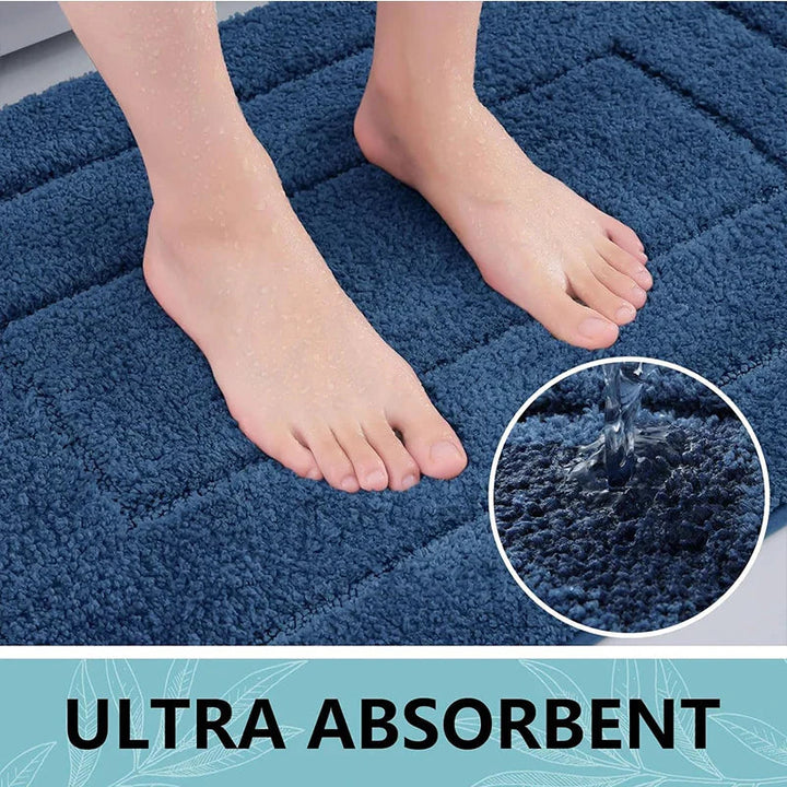 Microfiber Badmatte Dobbel Lag | Luvikno