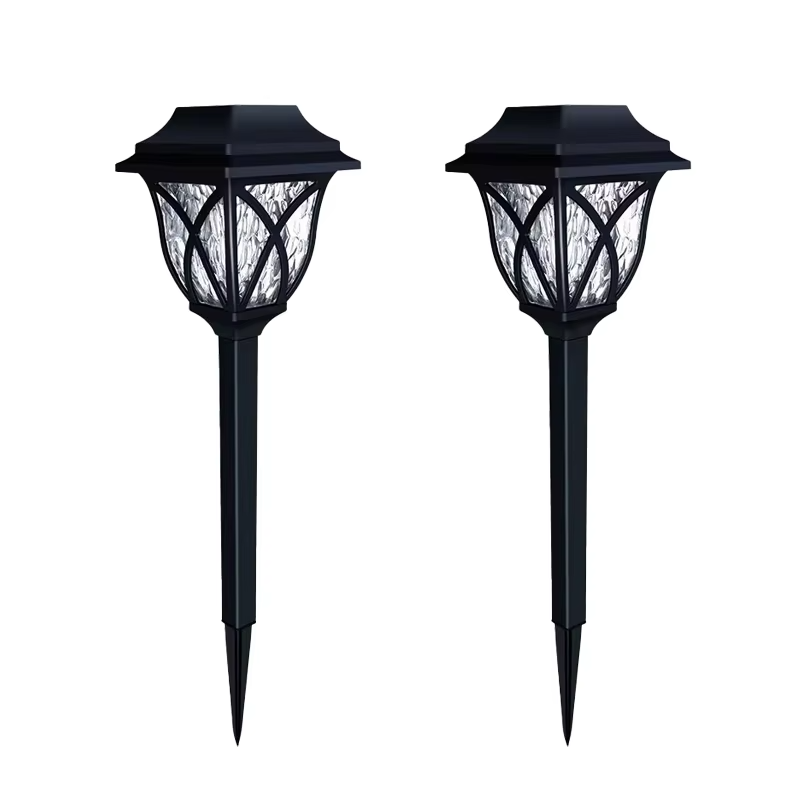 2-Pack Solcelledrevne LED Hagebelysning for Sti og Landskap Luvikno