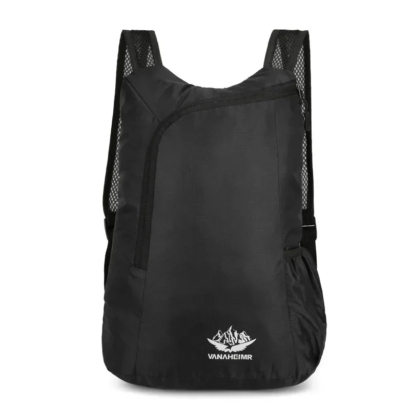 Luvikno | PackFold Air | Sammenleggbart ryggsekk 20L | Ultra-lett & vanntett | Kompakt lagring | For reise, fotturer & hverdagsbruk