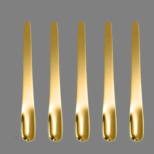 CoffeeSpoonSet - Stilige rustfrie stålskjeer for kaffe og te Luvikno