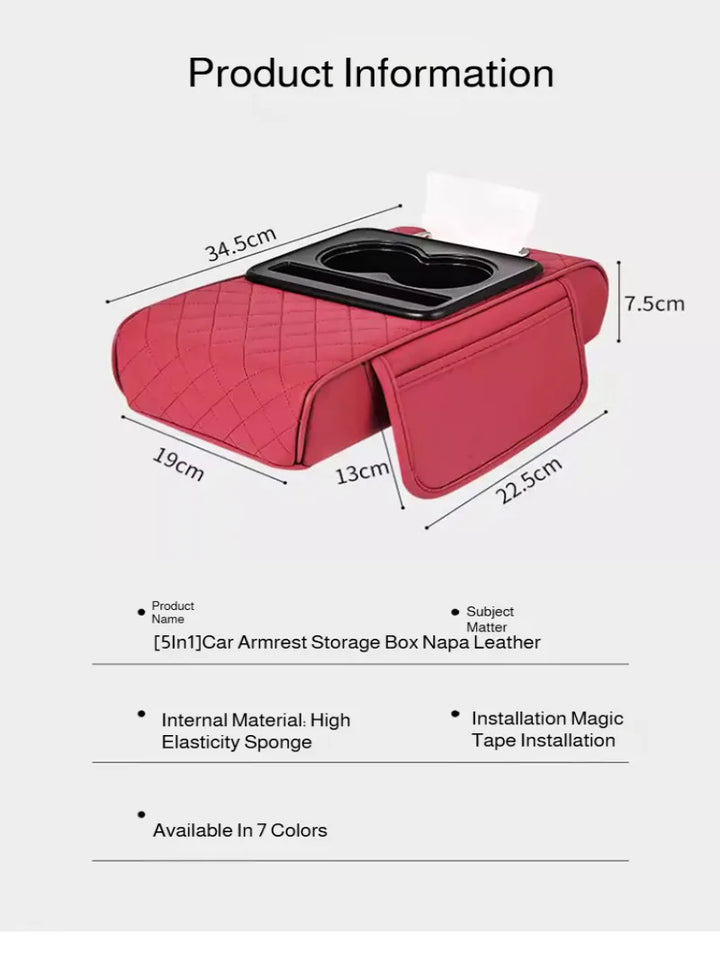 Bil armlene organizer 5-i-1 | Luvikno