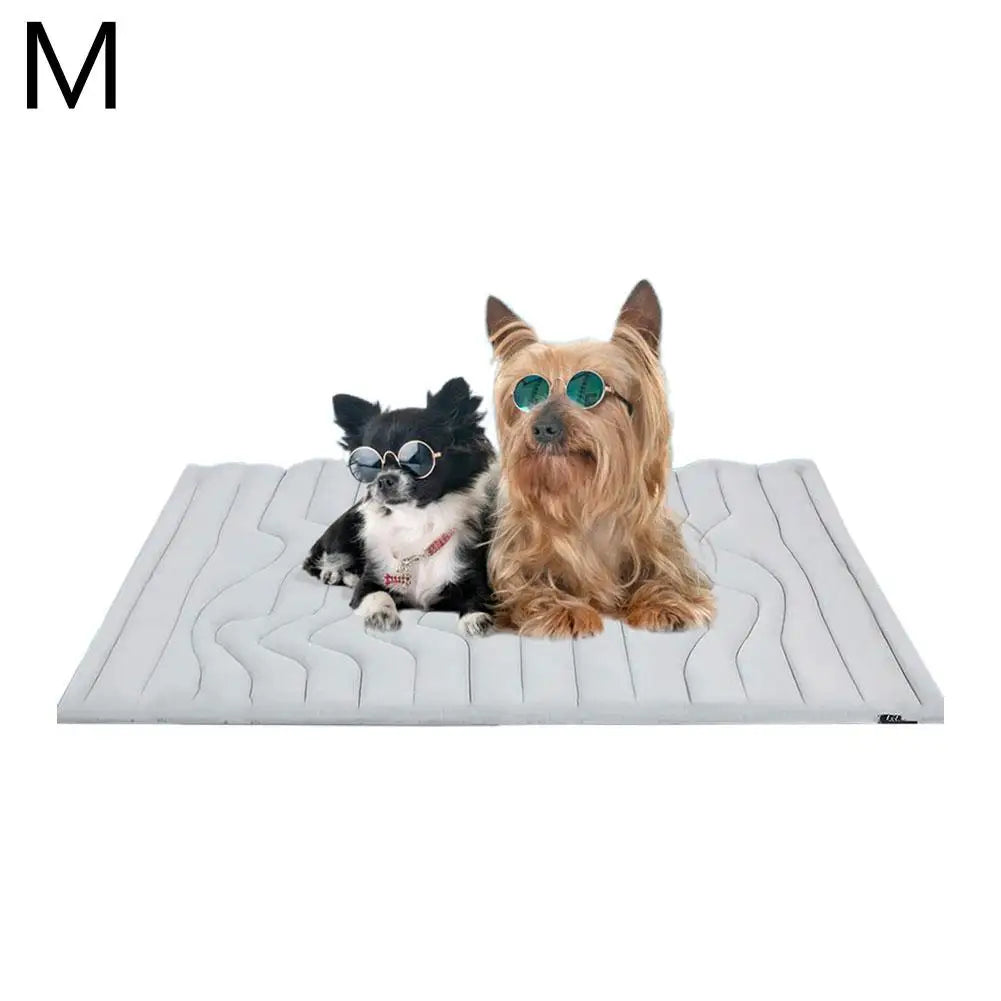 Luvikno | FrostPaws Kjølematte for Hund og Katt | Gjenbrukbar & Fyllt med Gel | For Sommer & Reise | PVC