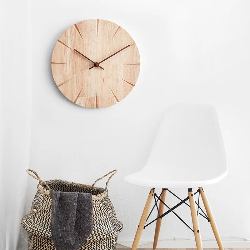 Elegant Veggklokke i Skandinavisk Stil | Luvikno