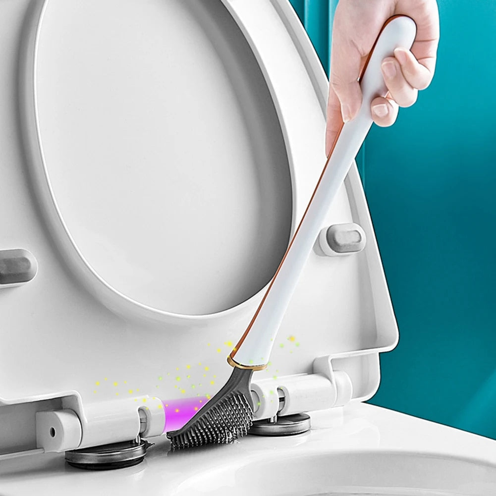 SumiClean - Slim silikon toalettbørste for badet ditt Luvikno