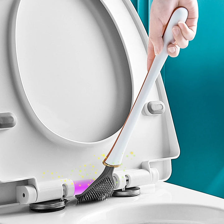 SumiClean - Slim silikon toalettbørste for badet ditt Luvikno