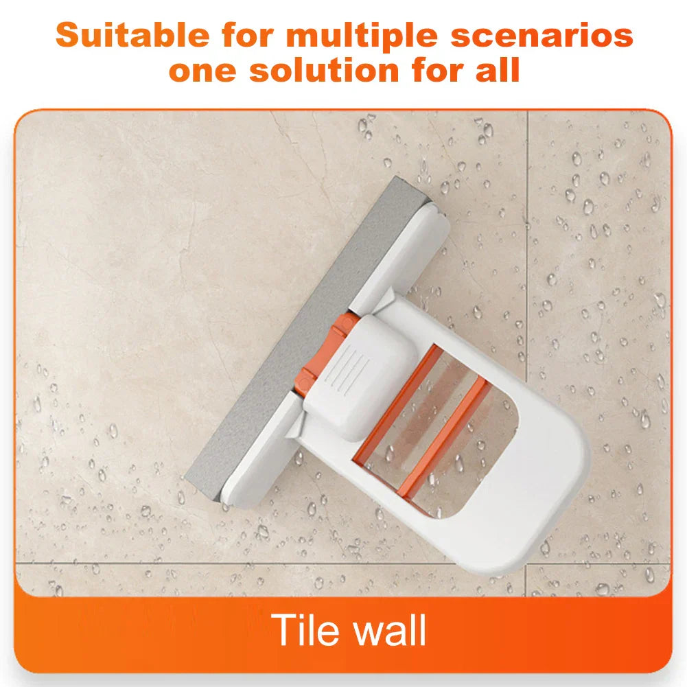 Scratch-Safe Kompakt Dual Tekstur Svamp Moppe | Luvikno