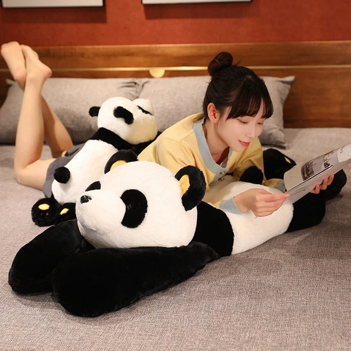 Giant Lazy Panda Soft Plush Toys | Luvikno
