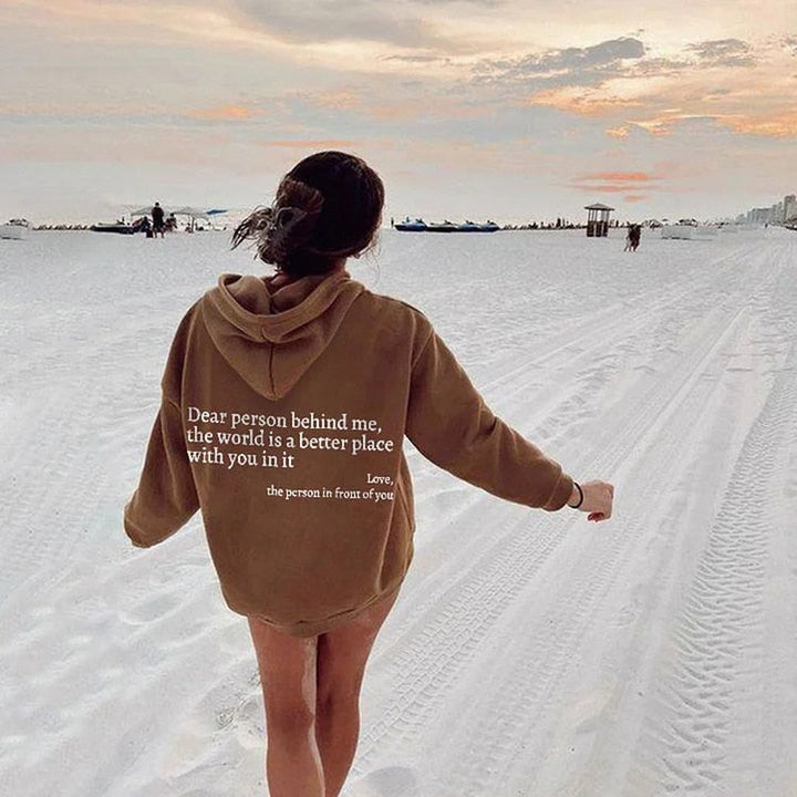 Angel™ - Rakkaus henkilö takanani Unisex Huppari