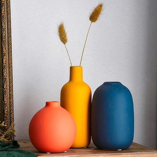 Nordisk keramikk vase Luvikno
