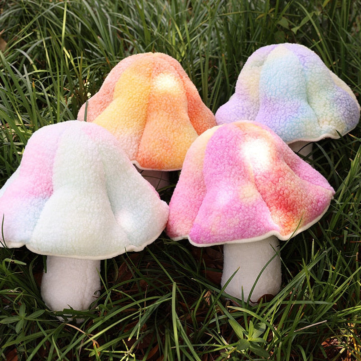 Fluffy Mushroom Cushion | Luvikno