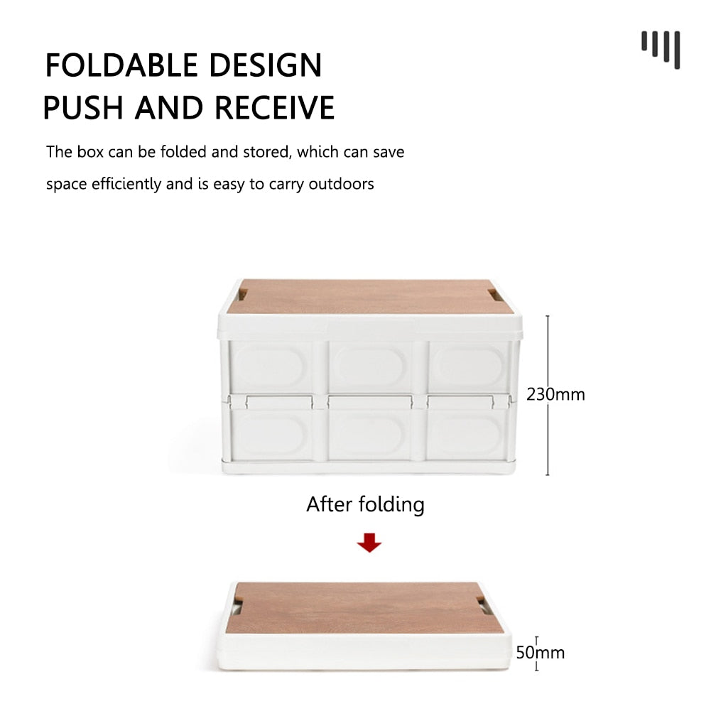 Foldbar Camping Oppbevaringsboks⁠ | Luvikno