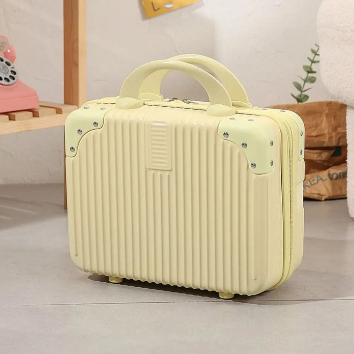 Luvikno | Travellia Mini Kosmetikkveske | Kompakt og Stilig | Hardt Skall laget av ABS+PC | Ideell for Reisen og Sminke