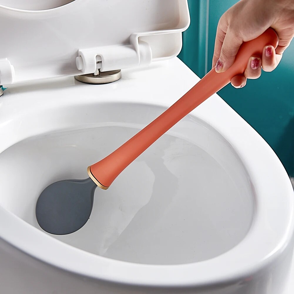 SumiClean - Slim silikon toalettbørste for badet ditt Luvikno