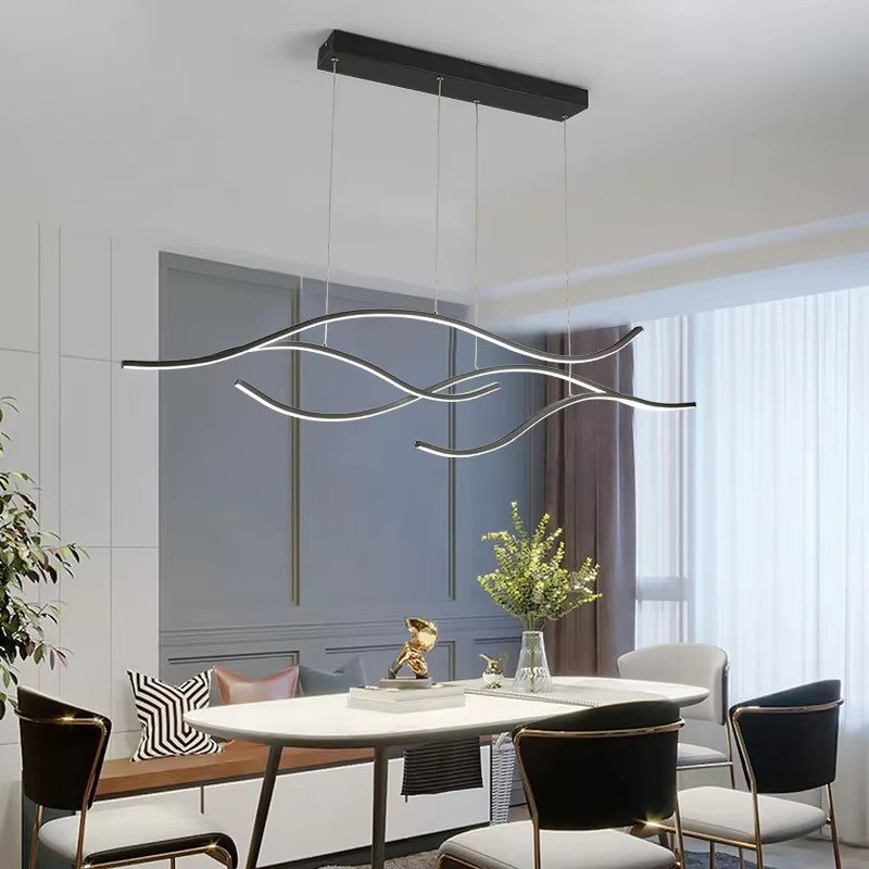 Elegant Moderne LED Taklysekrone for Stylisk Hjemmedekorasjon Luvikno