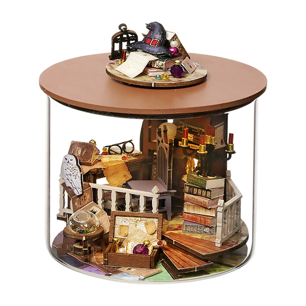 Mini Mansion Tremøbel Dukkehus | Luvikno