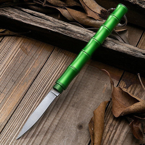 Bamboo Bærbar Selvdiffsjons Camping Kniv | Luvikno