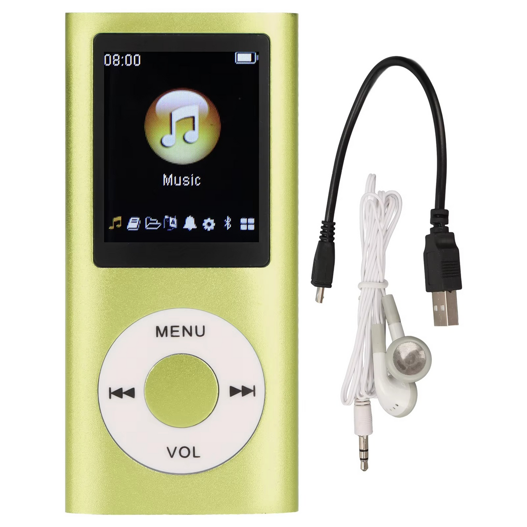 Kompakt høyoppløselig 1.8" LCD MP3-spiller Luvikno
