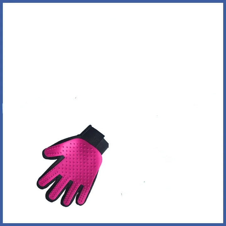 Luvikno | Fur Care Glove PawLiss TouchGlove | 5-Finger Massage Glove for dogs and cats | 23.2×17.2 cm | TPR & Mesh | Left or right