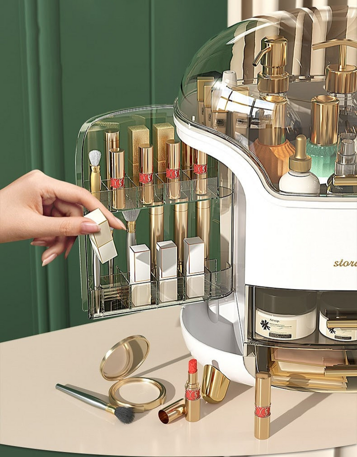 BeautyEssence Organizer – Stilfull Makeup Oppbevaring for Deg Luvikno