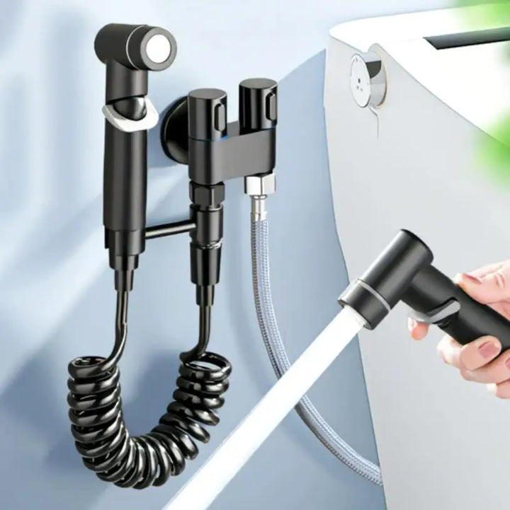 AquaSmart Bidet Companion – Luksuriøst Hygiene Sett for Veggmontert Luvikno