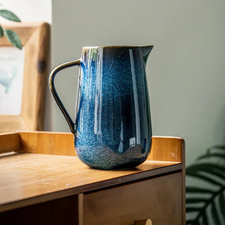 Laguna Kiln Blue Keramikk Kanne Luvikno