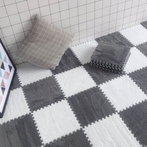 DIY Vinter Plush Puslespill Matte | Luvikno