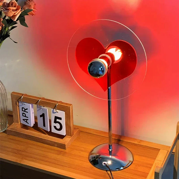 LoveLight – Hjerteformet LED-lampe for romantisk belysning Luvikno