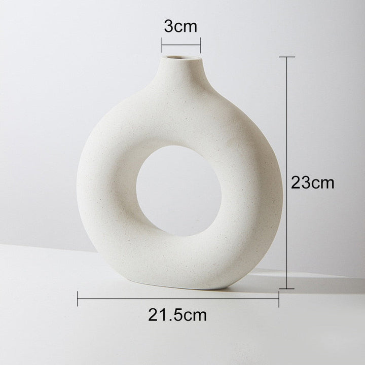 Minimalistisk Keramikk Vase | Luvikno