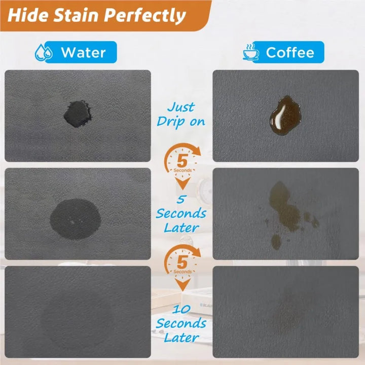 SafeStyle Nonslip Mat for Home – Modern Design & Washable Kunstleder | Luvikno