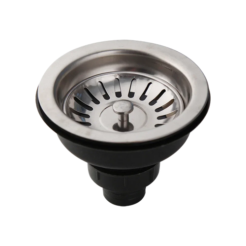 AquaGuard Rustfritt Stål Vaskestrainer med Luktfilter – Pop-Up Stopper & Anti-Blocking Kurv Luvikno