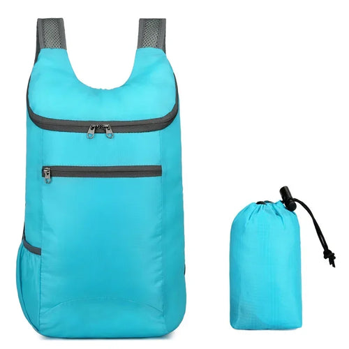 Luvikno | SkyFold LitePack | Sammenleggbart Utendørs Ryggsekk 20L | Vanntett & Ultralett | For Reise, Fotturer & Fritid | Unisex