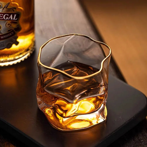 Texturert Whiskey Glass 2-delt Sett Luvikno