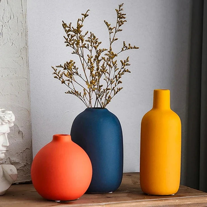 Nordisk keramikk vase Luvikno