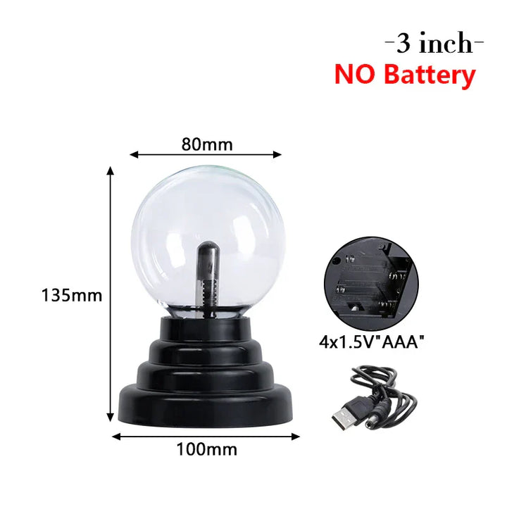Magic Touch Futuristic Plasma Lampe | Luvikno