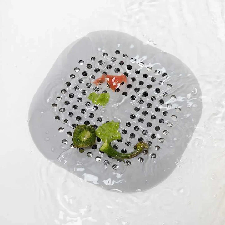 Luvikno | CleanDrainy Dreneringsbeskyttelse med sugekopp | Hårfanger & Anti-blokkerende | For dusj, kjøkken & bad
