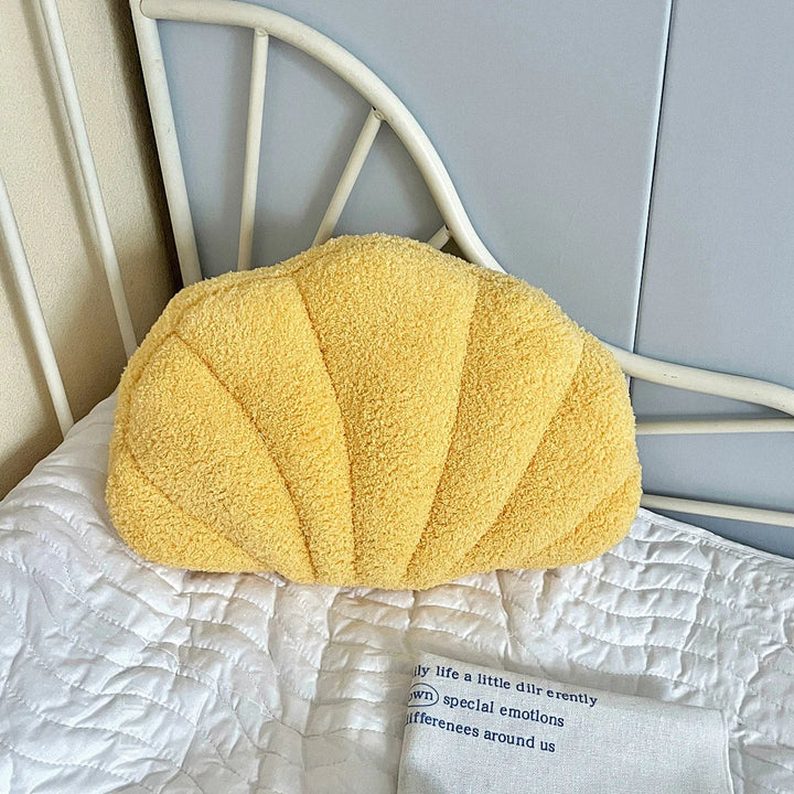 Pastell Shell Pute – Fluffy Bouclé Plush Putekledd | Luvikno