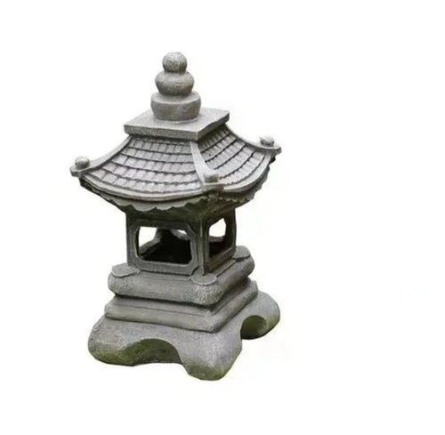 Japansk hage lantern - Værbestandig LED utendørs belysning for Zen hager | Luvikno