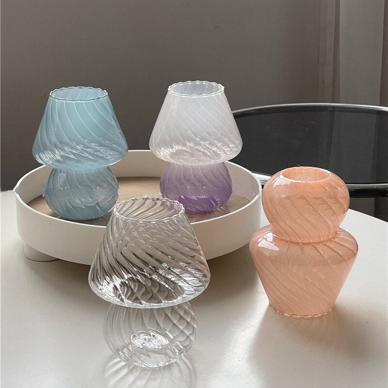 Nordisk Stripete Glassvase | Luvikno