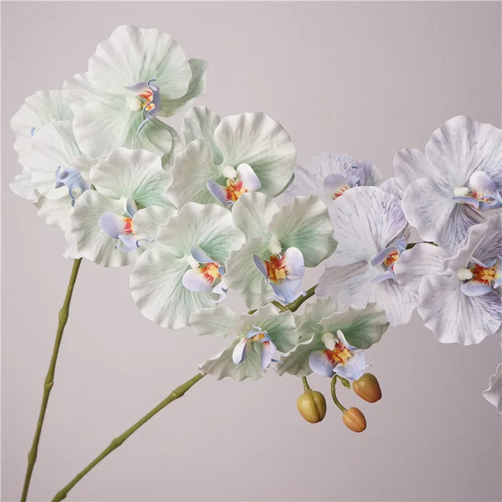 9-hodet kunstig Phalaenopsis blomst