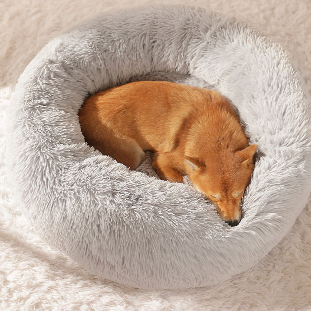 Luvikno | Stor ortopedisk hundeseng med ergonomisk støtte – Myk, slitesterk, hypoallergen komfort for alle raser