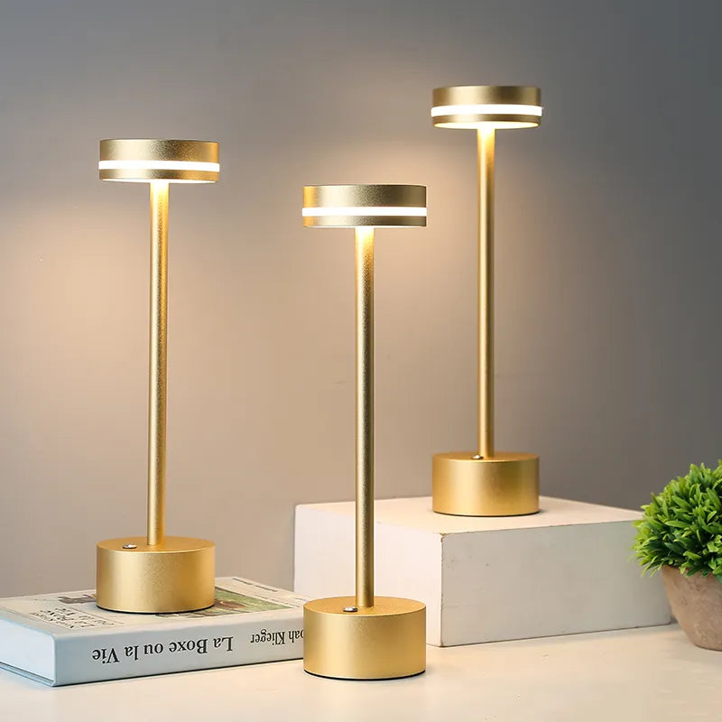 Luvikno | Trådløs oppladbar elegant bordlampe - Forvandle interiøret ditt
